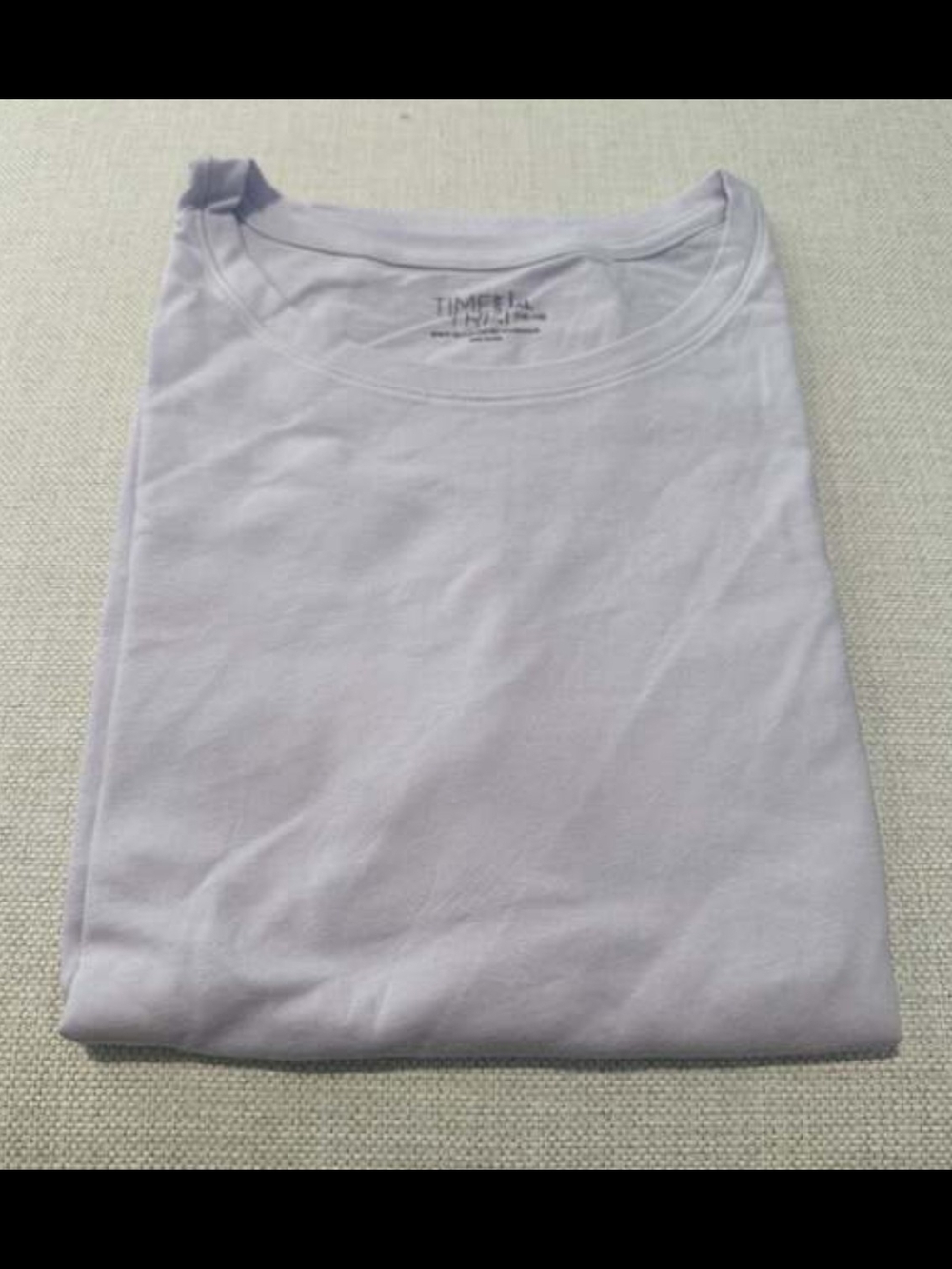 NWT, Lavender Color, Women's, Long Sleeve Tee, Made By Time And Tru